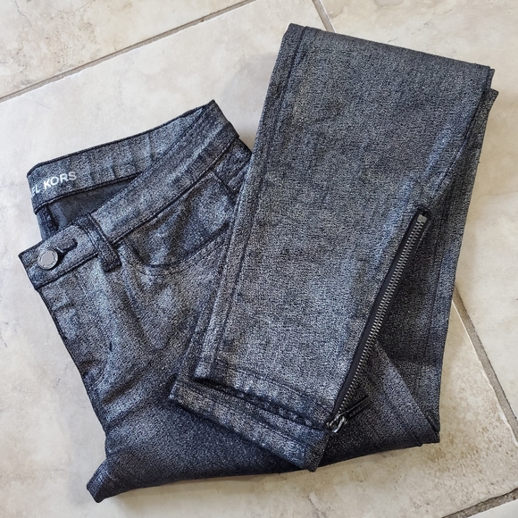 MICHAEL KORS METALLIC WASH JEANS - Picture 4 of 9